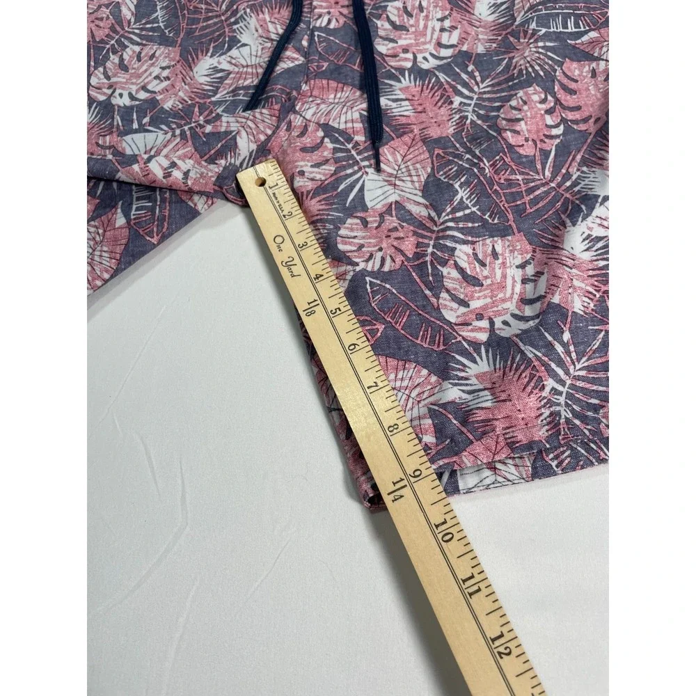 Travis Mathew Floral Board‎ Shorts Swim Trunks Mens Size 32 Red Pink